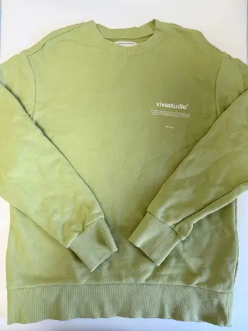 VIVASTUDIO 백 프린트 맨투맨 트레이닝복 S