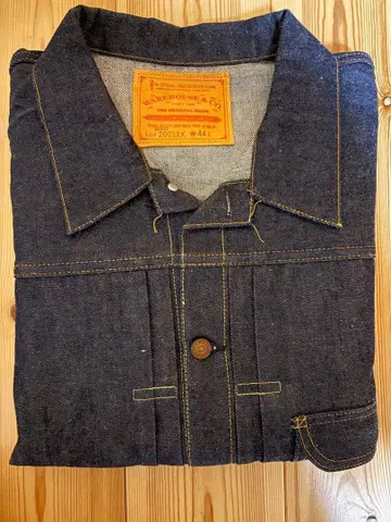 웨어하우스 데님 자켓 2000xx2001xx 구리 버튼 W44