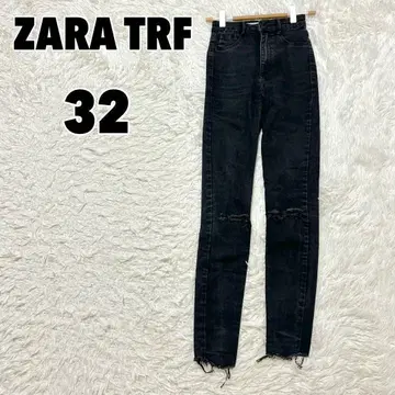 ZARA TRF 자라 (32) 데미지 데님 컷오프 청바지