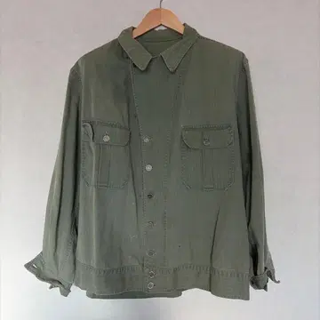 40s M41 HBT 올리브 그린 밀리터리 자켓