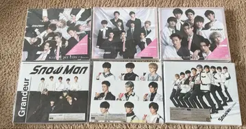 [미사용 새상품] SnowMan KISSIN' Grandeur CD 6점