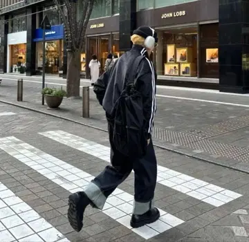 nugu 롤업 와이드 데님 팬츠