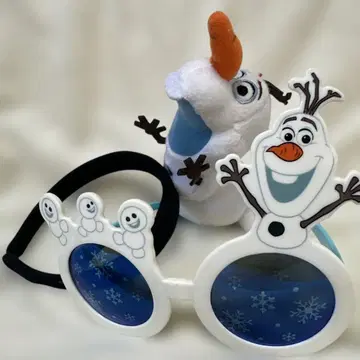 올라프 머리띠와 봉제 인형 세트