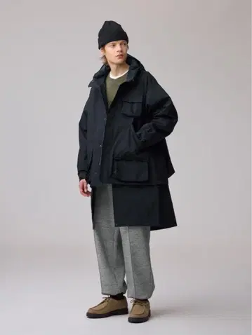 GU x ENGINEERED GARMENTS 패디드 쉘 파카 M