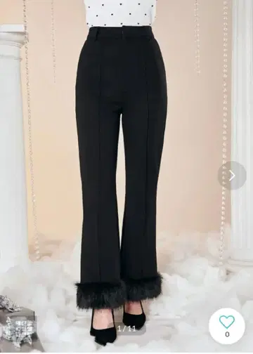 다리치 퍼 도킹 플레어 팬츠 M