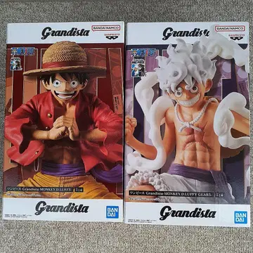 Grandista 몽키 D 루피 & 기어5 피규어 세트 미개봉