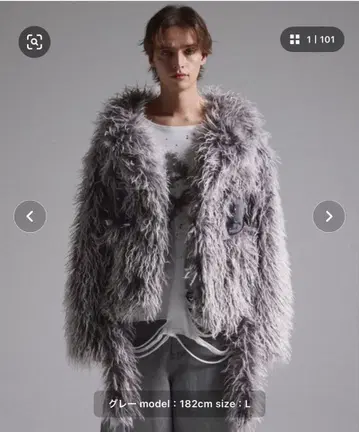 [ GRANCY ] 퍼 보아 라이더 자켓