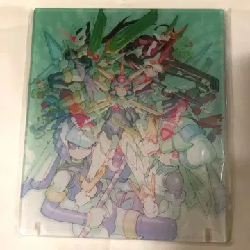 록맨 제로 & 젝스 아크릴 아트 이-캡콤 한정판 Switch 특전