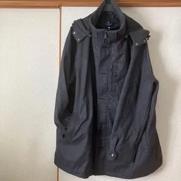 B&T CLUB SAKAZEN 후드 부착 다크 그레이 코트 X3