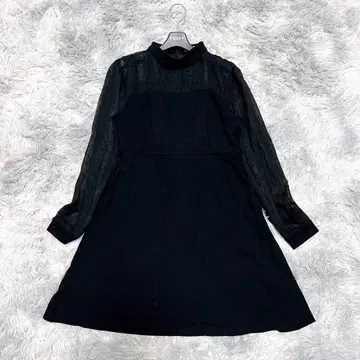 코레카라 F 원피스 블랙 졸업식 입학식 봄/가을 레이온 소재