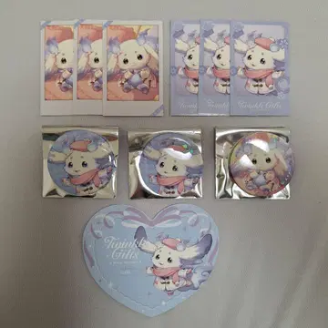[ Twinkle Gifts ] 윈터 데이트 캔뱃지 폴라로이드 룬룬