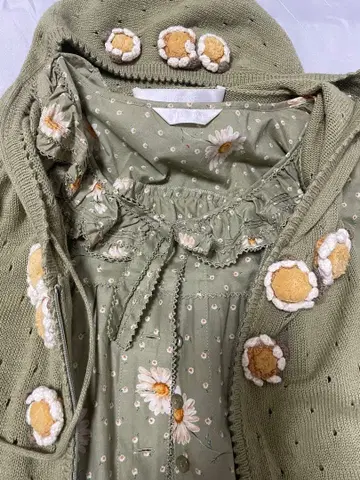 핑크하우스 마가렛 블라우스 스커트 베스트 니트 3종 세트