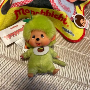 몽치치 얼굴 큰 말차 레어 마스코트 키체인