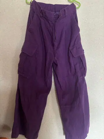 niko and - 보라색 카고 팬츠 L 사이즈