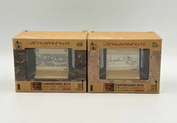 해피 복권 메탈기어 솔리드 5 팬텀 페인 종이상자 보행 기믹