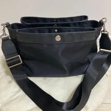 Breath TOPKAPI 방수 나일론 가죽 콤비 숄더백