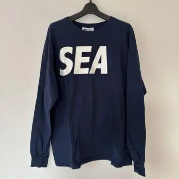 WIND AND SEA 로고 L/S Tee