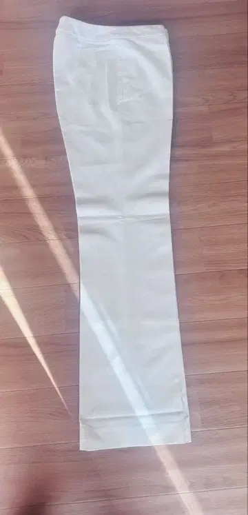 이탈리아제 면 화이트 슬랙스 44