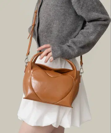 [ Casselini ] HEART 숄더백