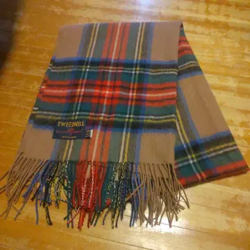 트위드밀 카멜 체크