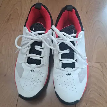 YONEX 106 테니스화 화이트/레드