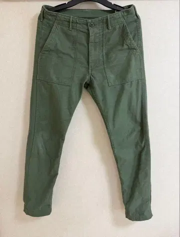 orSlow 오어슬로우 베이커 팬츠 올리브 그린