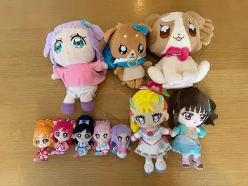 프리큐어 봉제 인형 8체 세트