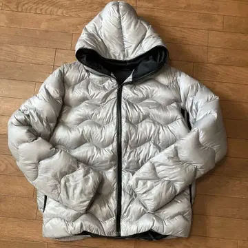 00s O'NEILL 오닐 다운 자켓 웨이브 퀼팅 실버