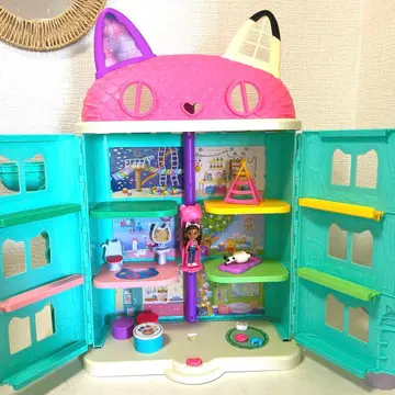 개비의 인형의 집 큰 고양이 하우스 인형 가구 포함
