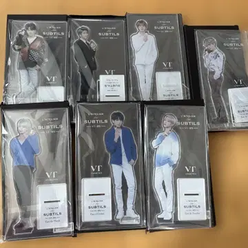 BTS SUBTILS VT 컬렉션 아크릴 스탠드 7체 세트