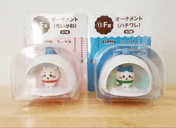 치이카와 에니마이 복권 F상 오너먼트 치이카와 하치와레 세트