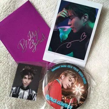 이와타 타카노리 SPACE COWBOY 캡슐 & 스티커 카드 세트