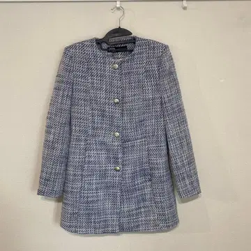 [ ZARA ] 트위드 노카라 자켓