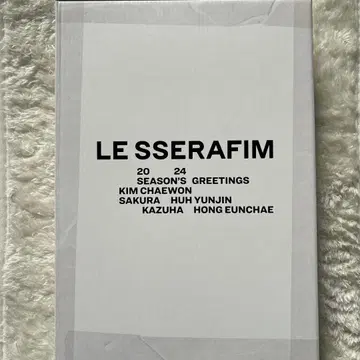 르세라핌 2024 시즌 그리팅스 시그