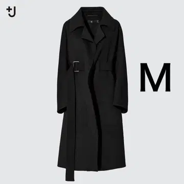 택 포함 새상품 캐시미어 블렌드 롱 코트