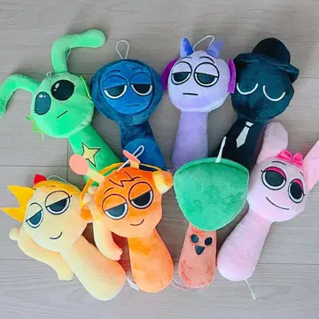 스플런키 봉제 인형 8체 세트