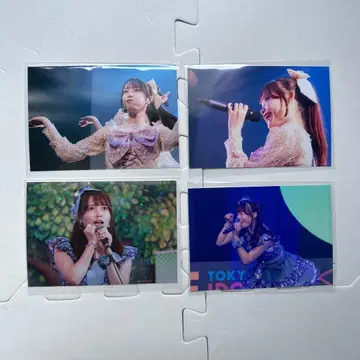 4장 세트 사이토 아리사 브로마이드 라프라프 브로마이드 복권