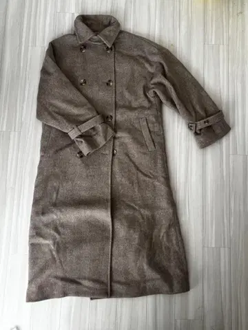 MURUA 브라운 롱 코트 사이즈 1