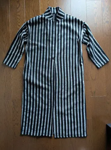 antiqua 스트라이프 패턴 코트