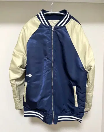 Champion 아토모스 콜라보 리버서블 바시티 자켓 스카잔 XL