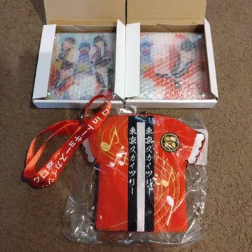 모모쿠로 소라쿠로 축제 스마트폰 파우치 & 아크릴 스탠드 2개 세트