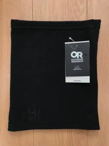 [ 새상품 ] OUTDOOR RESEARCH 플리스 넥워머 블랙 컬러