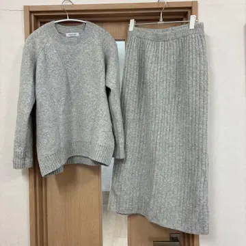 URBAN RESEARCH Sonny Label 니트 세트 그레이