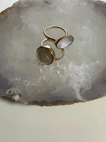 오듀르 (오듀르 주얼리) 반지 2개 세트