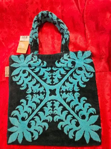 kathy Mom 플라워 패턴 토트백