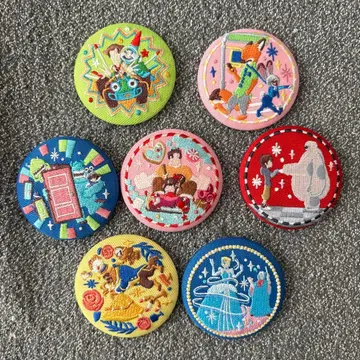 디즈니 자수 캔뱃지2