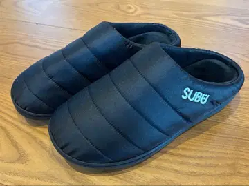 SUBU 스브 샌들 슬립온 슬리퍼 블랙 0
