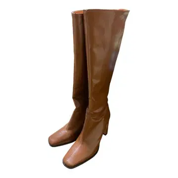 ACYM 카멜 브라운 롱 부츠