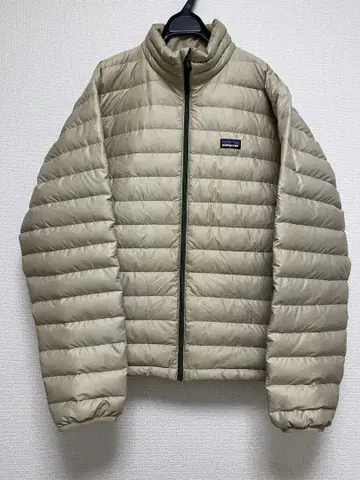patagonia 베이지 다운 자켓