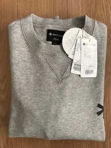 JS 레리움 별주 로고 스노우피크 프린트 맨투맨 M 사이즈